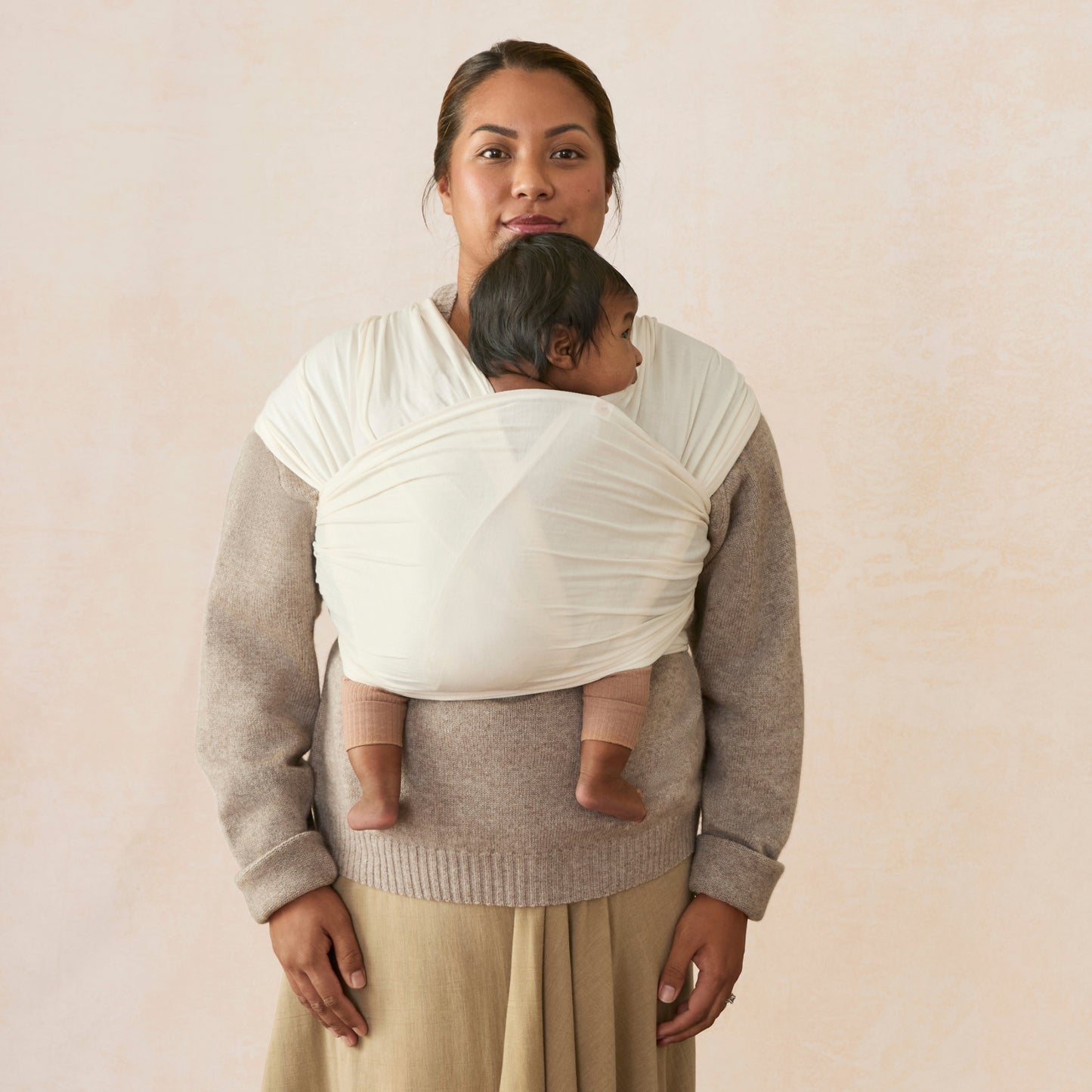 Aura Sustainably Sourced Knit Baby Wrap