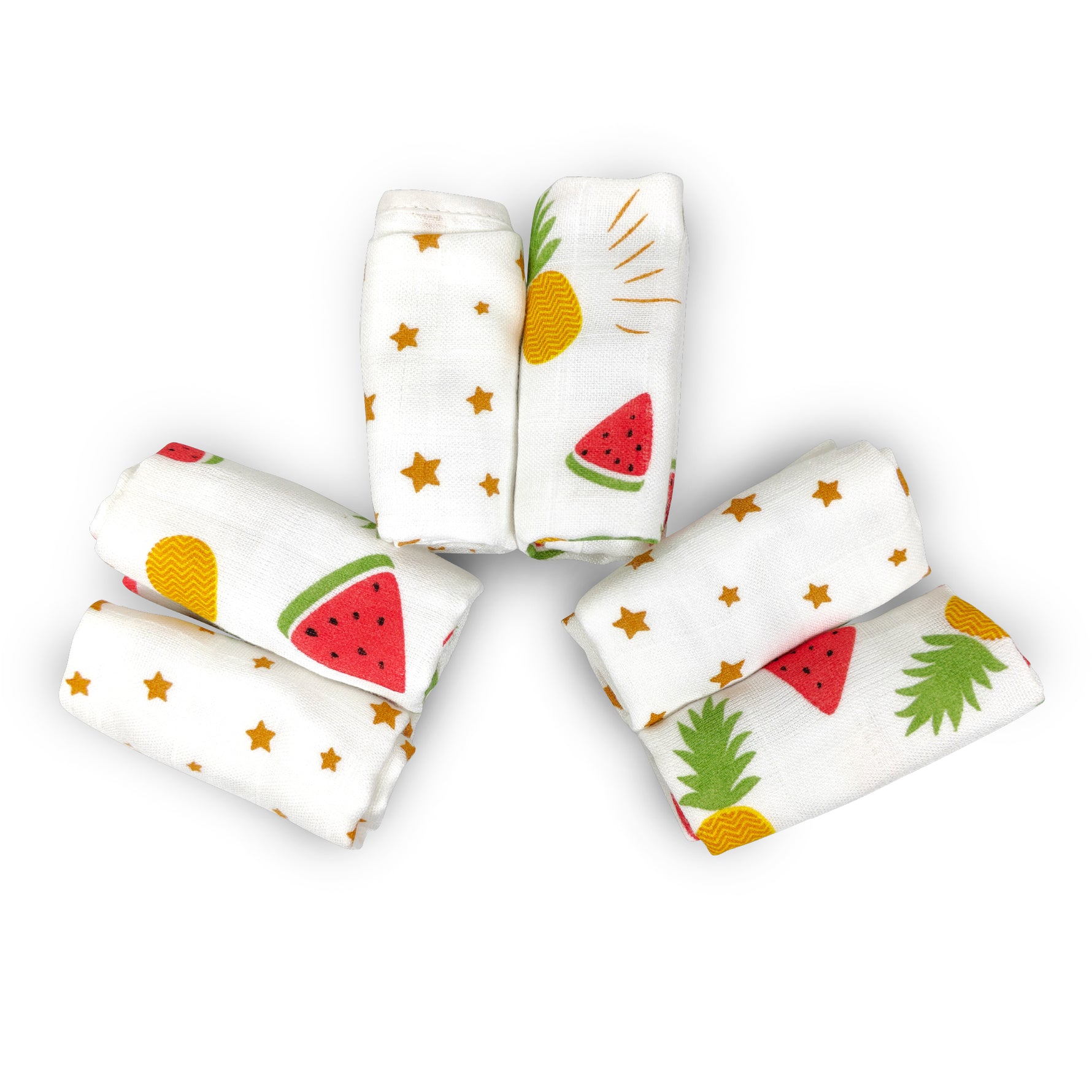 Bamboo Cotton Wash Cloth – Gentle, Absorbent & Eco-Friendly (Pack of 3)