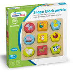 Shape Block Puzzle - Animals