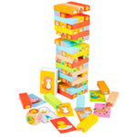 New Classic Toys | Wooden Block Tower | Age 3 Years+