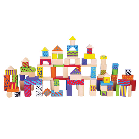 New Classic Toys | Building Blocks - 100 pieces | Age 18 Months+