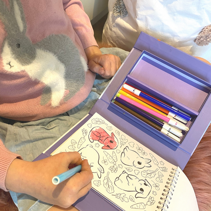 Colouring Set - Assorted Themed Activity Pack for Kids with Multiple Scenes