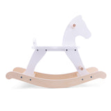 Wooden Rocking Horse - White