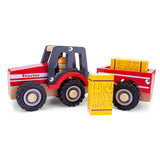 Tractor with Trailer - Hay Stacks