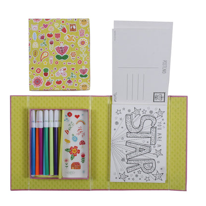 Postcard Kit — Assorted Greeting Postcards for Correspondence, Collecting, and Crafts