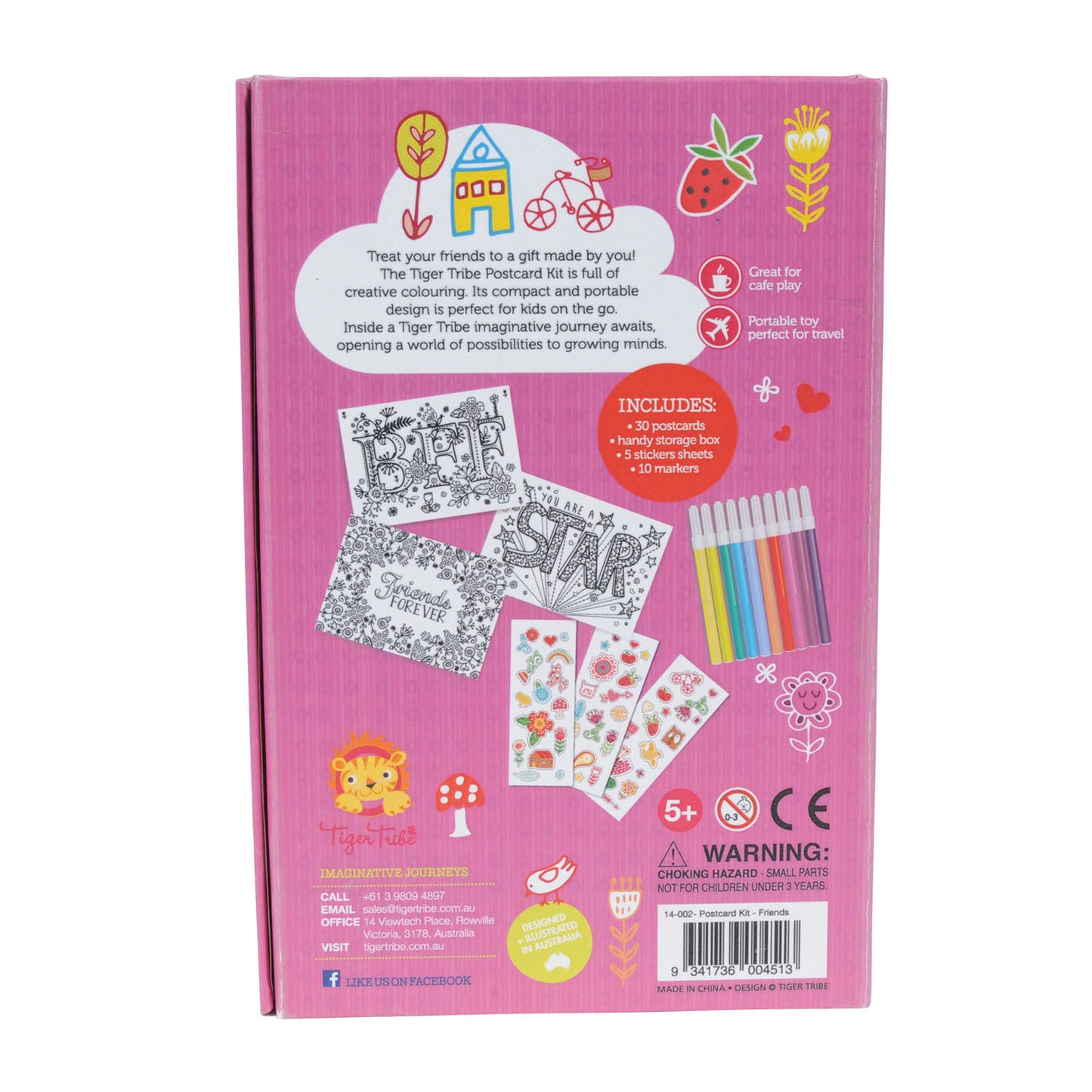 Postcard Kit — Assorted Greeting Postcards for Correspondence, Collecting, and Crafts