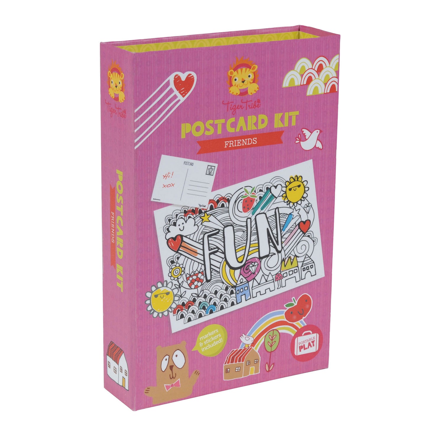 Postcard Kit — Assorted Greeting Postcards for Correspondence, Collecting, and Crafts