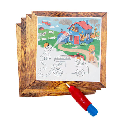 Tiger Tribe - Magic Painting World - Things that Go - Sweet Pea Kids