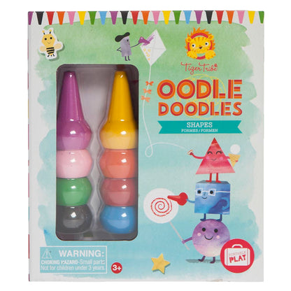 Oodle Doodle Crayon Set - Shapes - Sweet Pea Kids