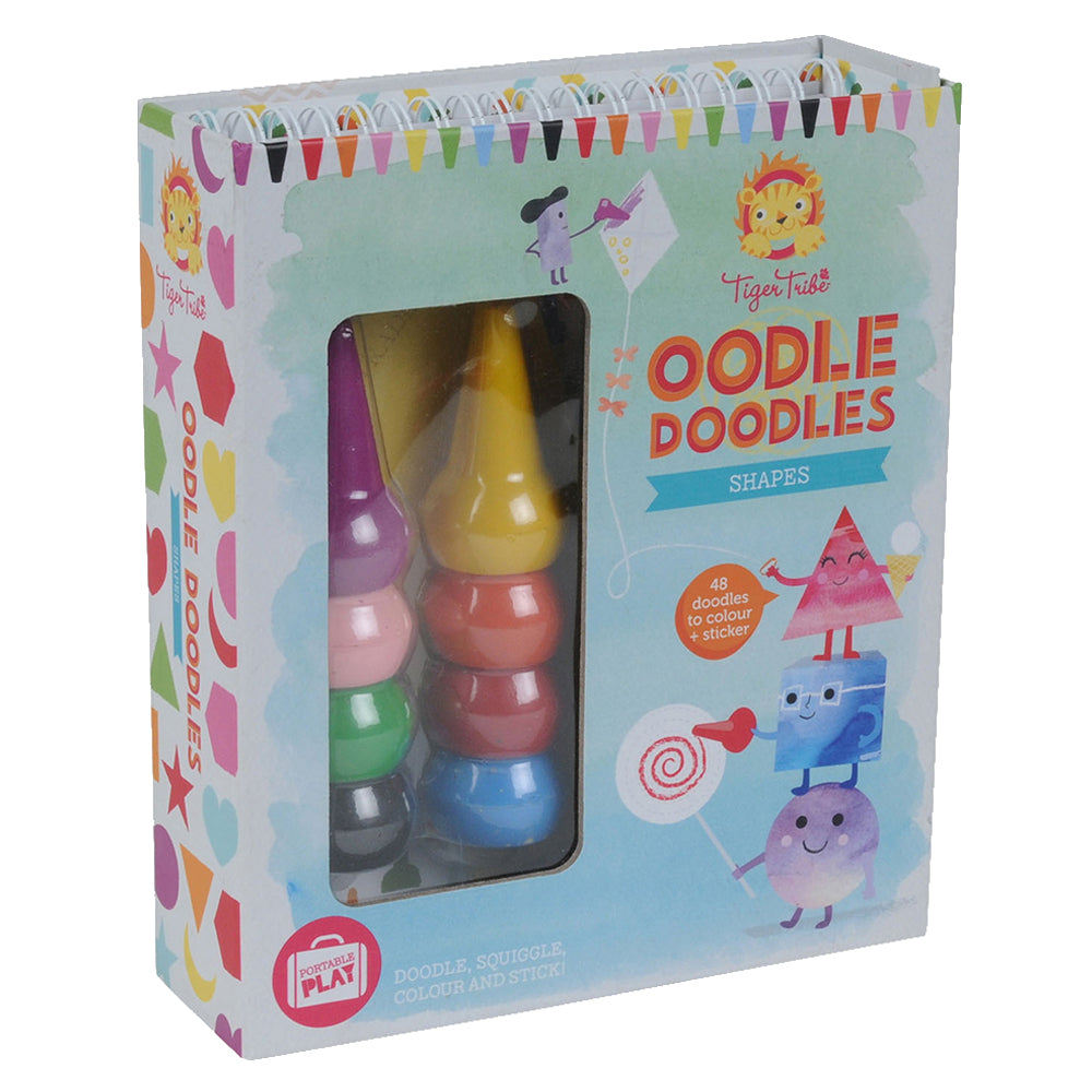 Oodle Doodle Crayon Set - Shapes - Sweet Pea Kids