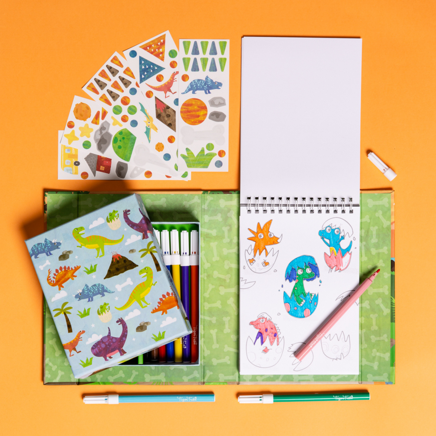 Colouring Set - Assorted Themed Activity Pack for Kids with Multiple Scenes
