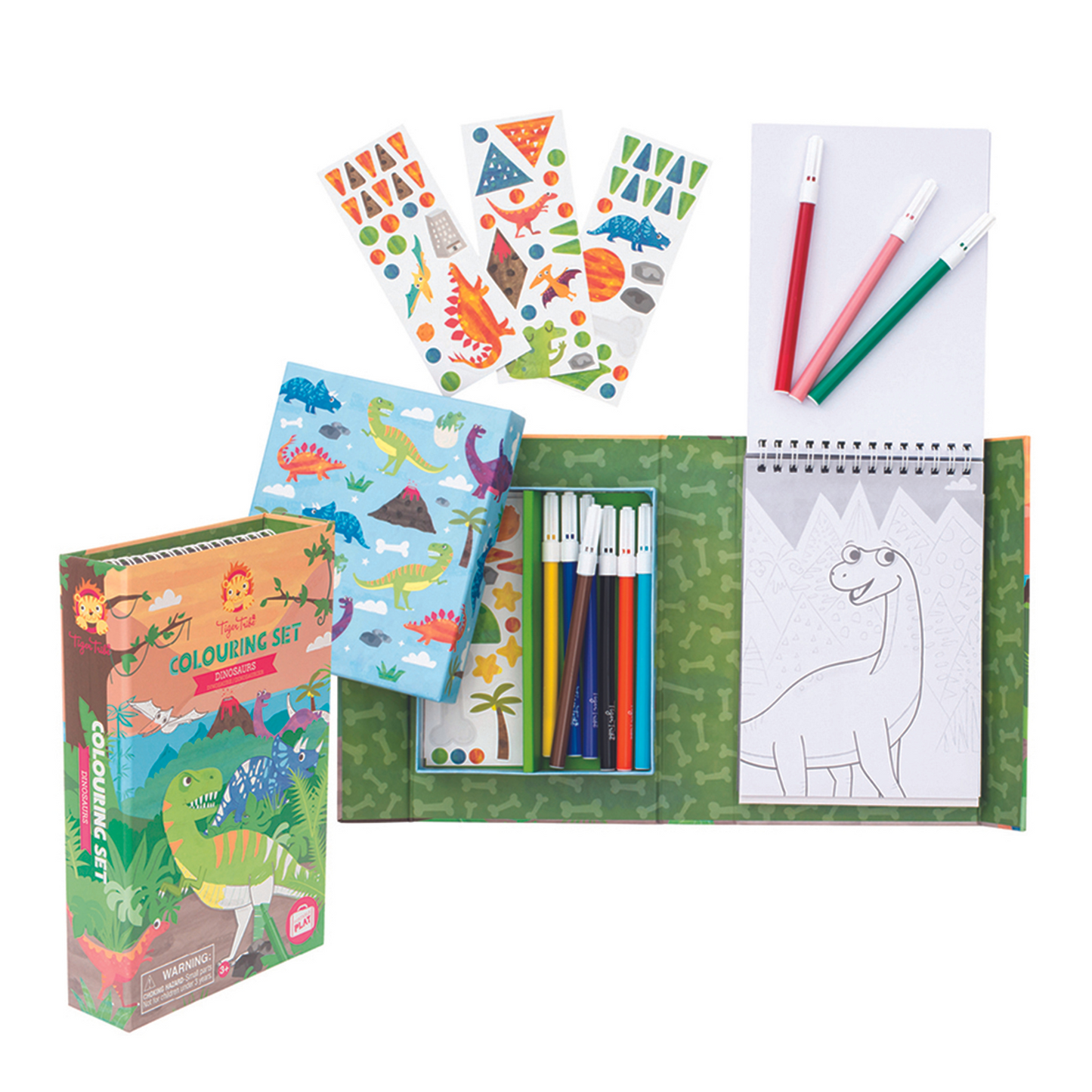 Colouring Set - Assorted Themed Activity Pack for Kids with Multiple Scenes