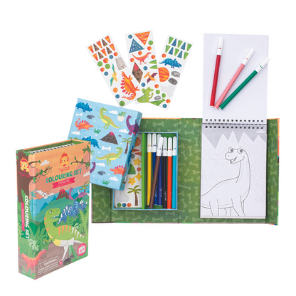 Colouring Set - Assorted Themed Activity Pack for Kids with Multiple Scenes