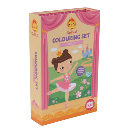 Colouring Set - Assorted Themed Activity Pack for Kids with Multiple Scenes