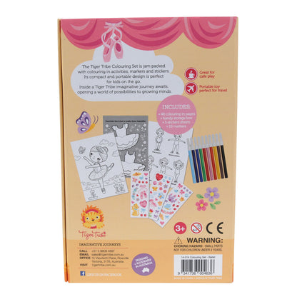 Colouring Set - Assorted Themed Activity Pack for Kids with Multiple Scenes