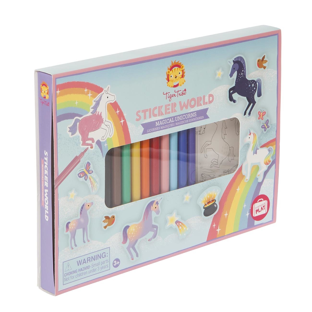 Tiger Tribe - Sticker World - Magical Unicorns - Sweet Pea Kids