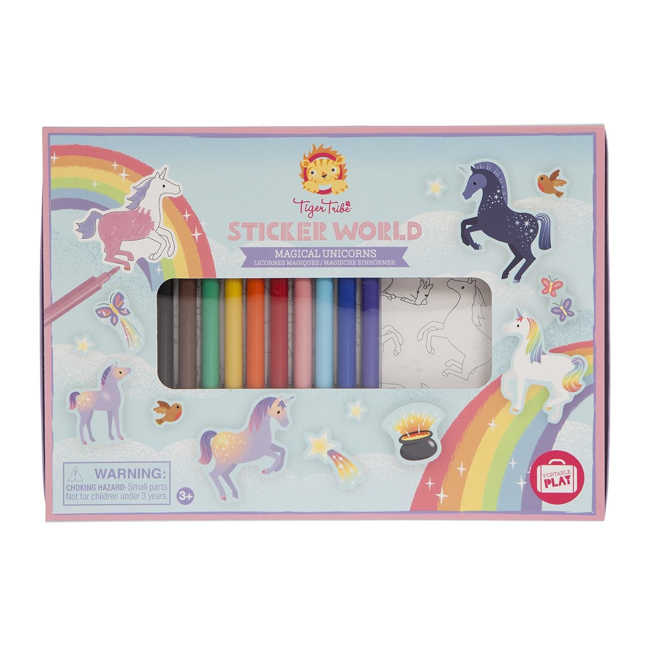 Tiger Tribe - Sticker World - Magical Unicorns - Sweet Pea Kids