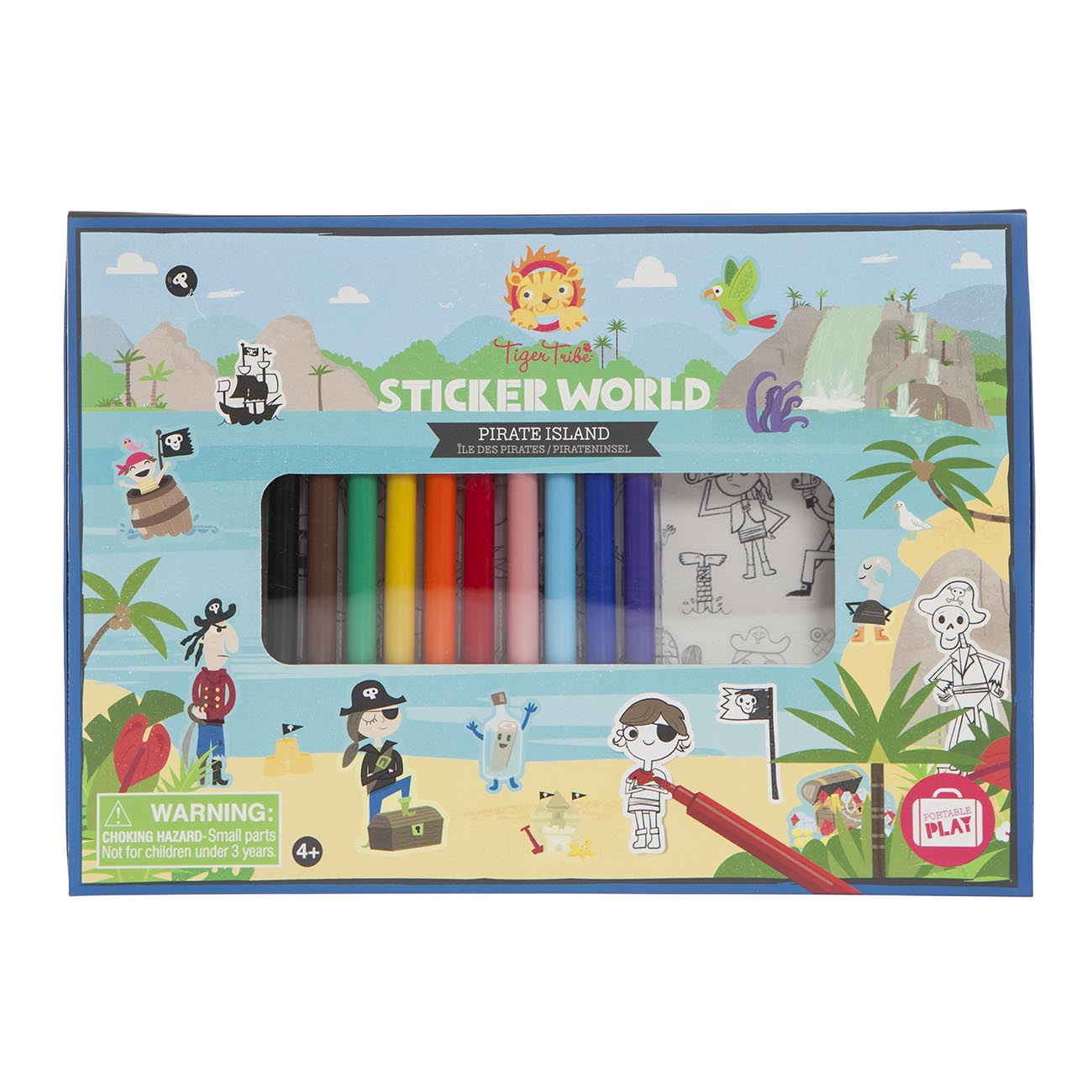 Sticker World - Pirate Island - Sweet Pea Kids