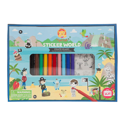 Sticker World - Pirate Island - Sweet Pea Kids
