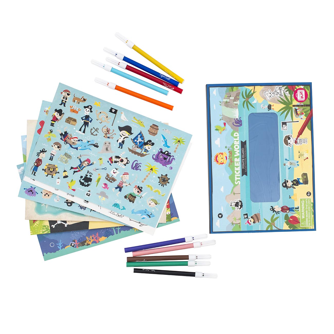 Sticker World - Pirate Island - Sweet Pea Kids