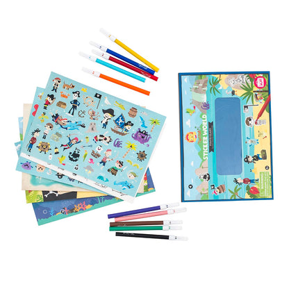 Sticker World - Pirate Island - Sweet Pea Kids