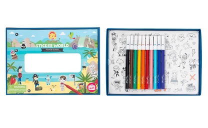 Sticker World - Pirate Island - Sweet Pea Kids
