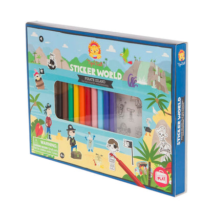 Sticker World - Pirate Island - Sweet Pea Kids