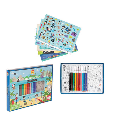 Sticker World - Pirate Island - Sweet Pea Kids