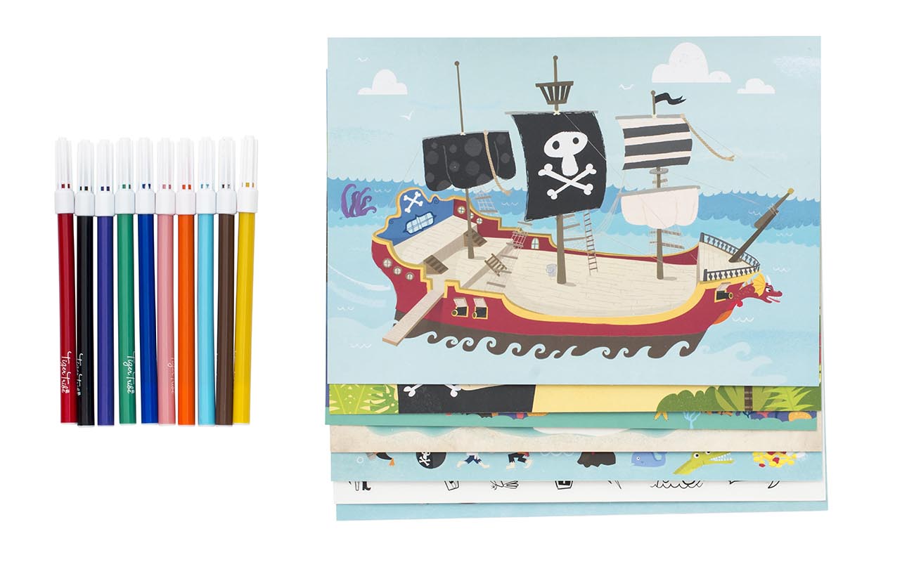 Sticker World - Pirate Island - Sweet Pea Kids