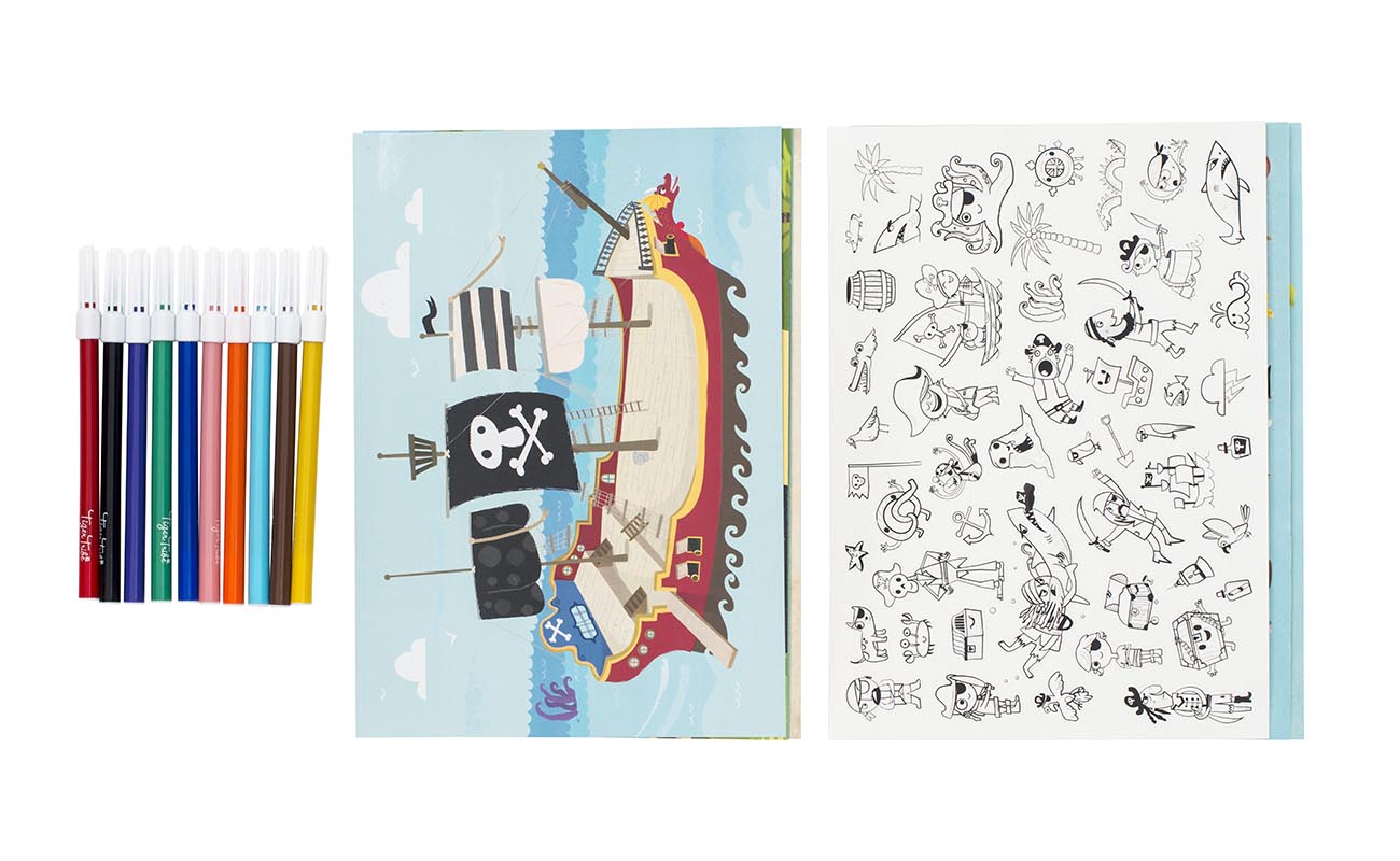 Sticker World - Pirate Island - Sweet Pea Kids