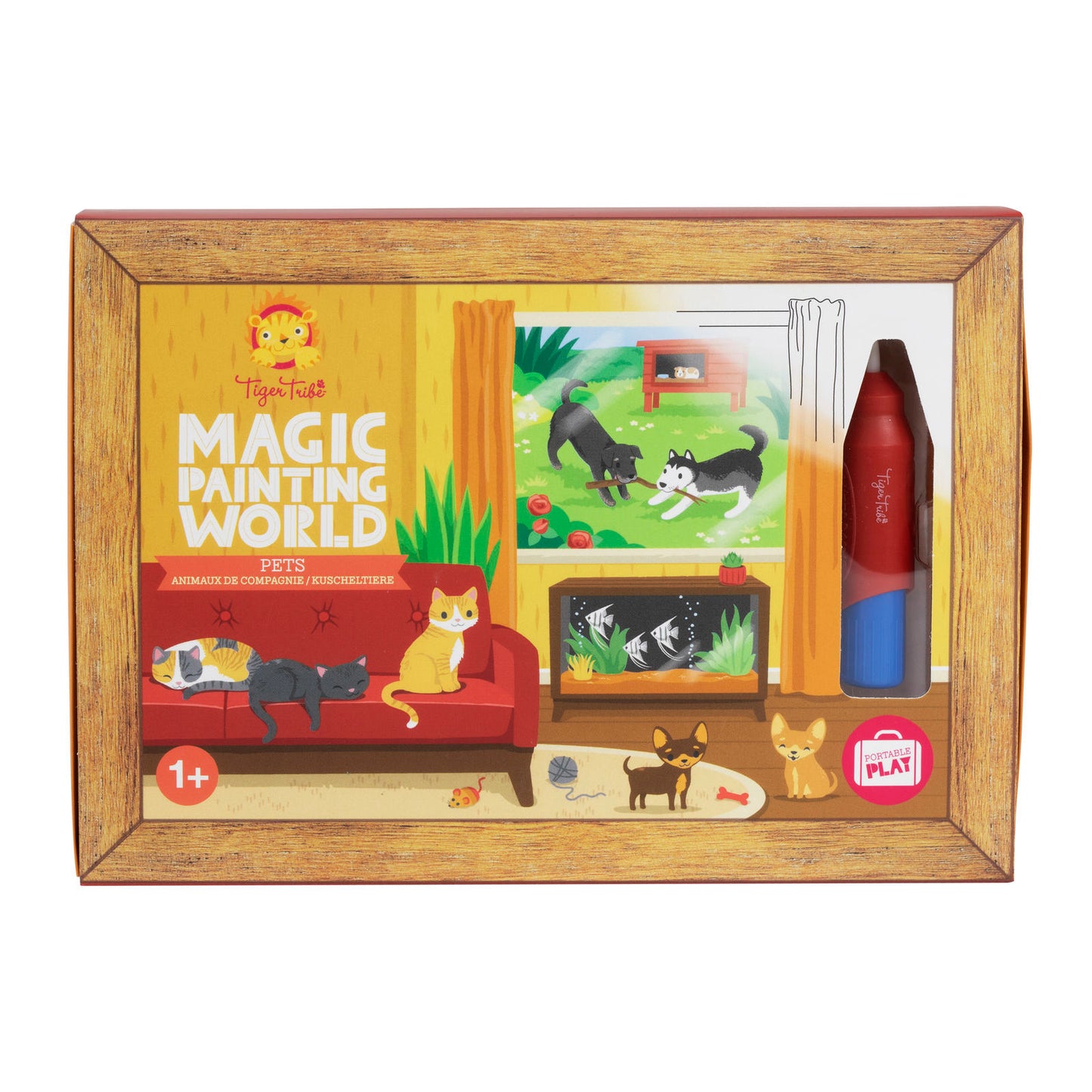 Tiger Tribe | Magic Painting World - Pets | Colouring Set