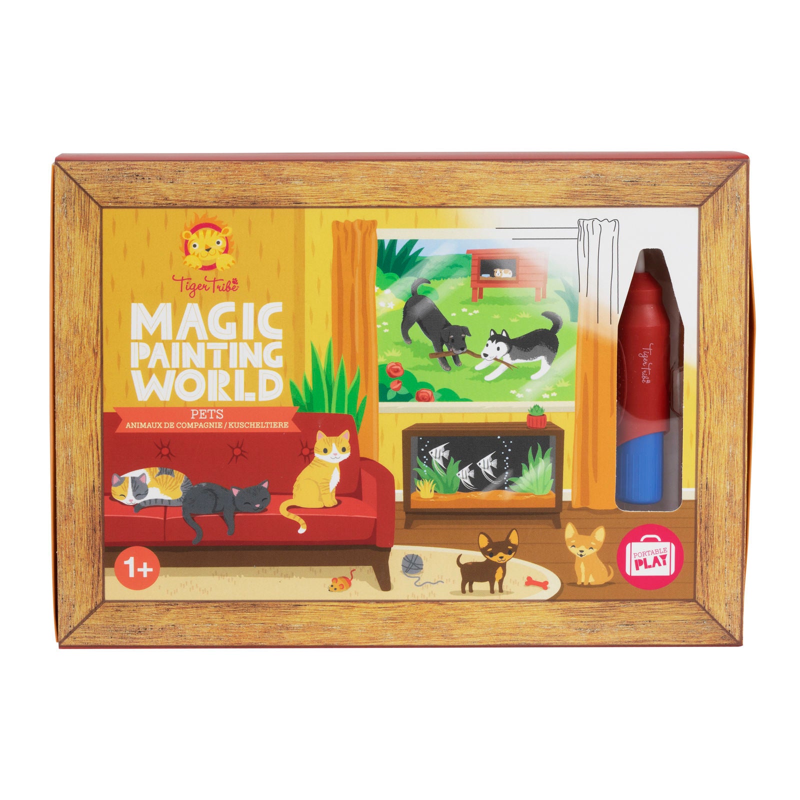 Tiger Tribe | Magic Painting World - Pets | Colouring Set