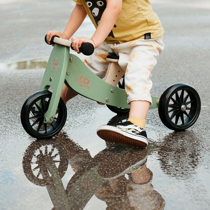 2-in-1 Tiny Tot Tricycle & Balance Bike - Convertible Toddler Ride-On for Early Riders