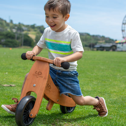2-in-1 Tiny Tot Tricycle & Balance Bike - Convertible Toddler Ride-On for Early Riders