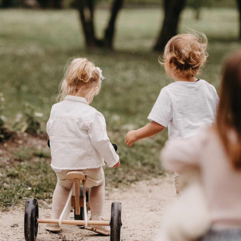 2-in-1 Tiny Tot Tricycle & Balance Bike - Convertible Toddler Ride-On for Early Riders