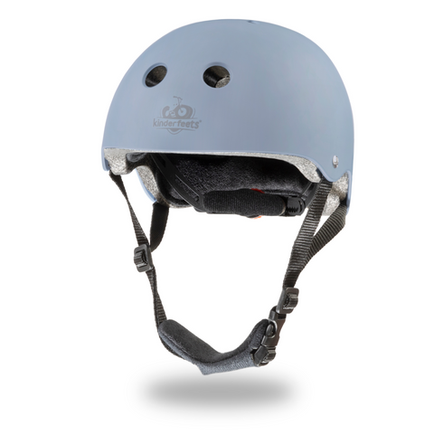 Kinderfeets - Toddler Bike Helmet Matte Slate Blue (Adjustable)