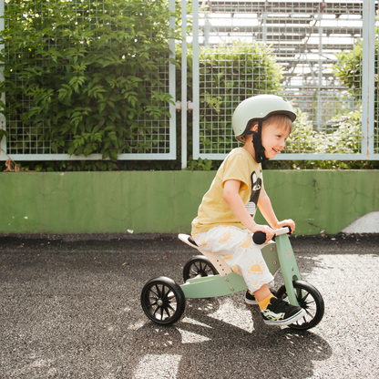 Sweet Pea - Kinderfeets - 2-in-1 Tiny Tot Tricycle & Balance Bike - Sage