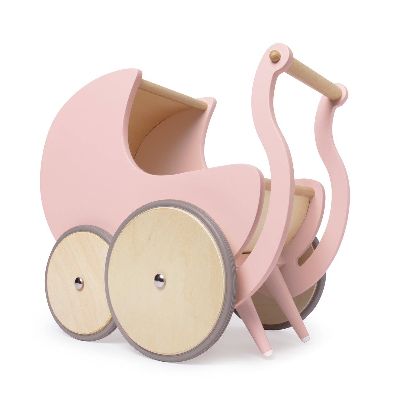 Kinderfeets Pram And Walker In Rose Colour - Order Online