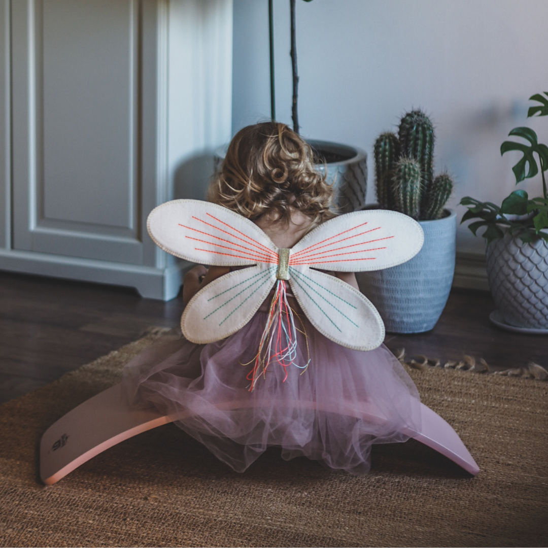 Kinderboard Balance Board – Montessori Wooden Play and Motor Skills Trainer