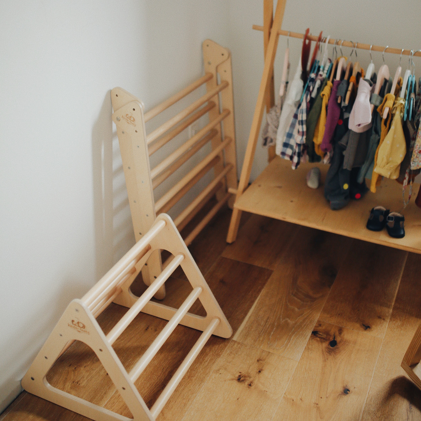 Pikler Climber Triangle Montessori Climbing Frame for Toddlers and Kids