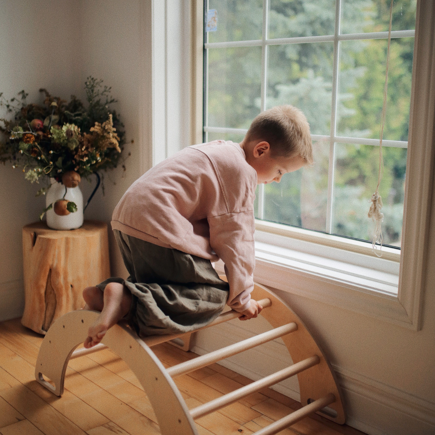 Pikler Rocking & Climbing Arch