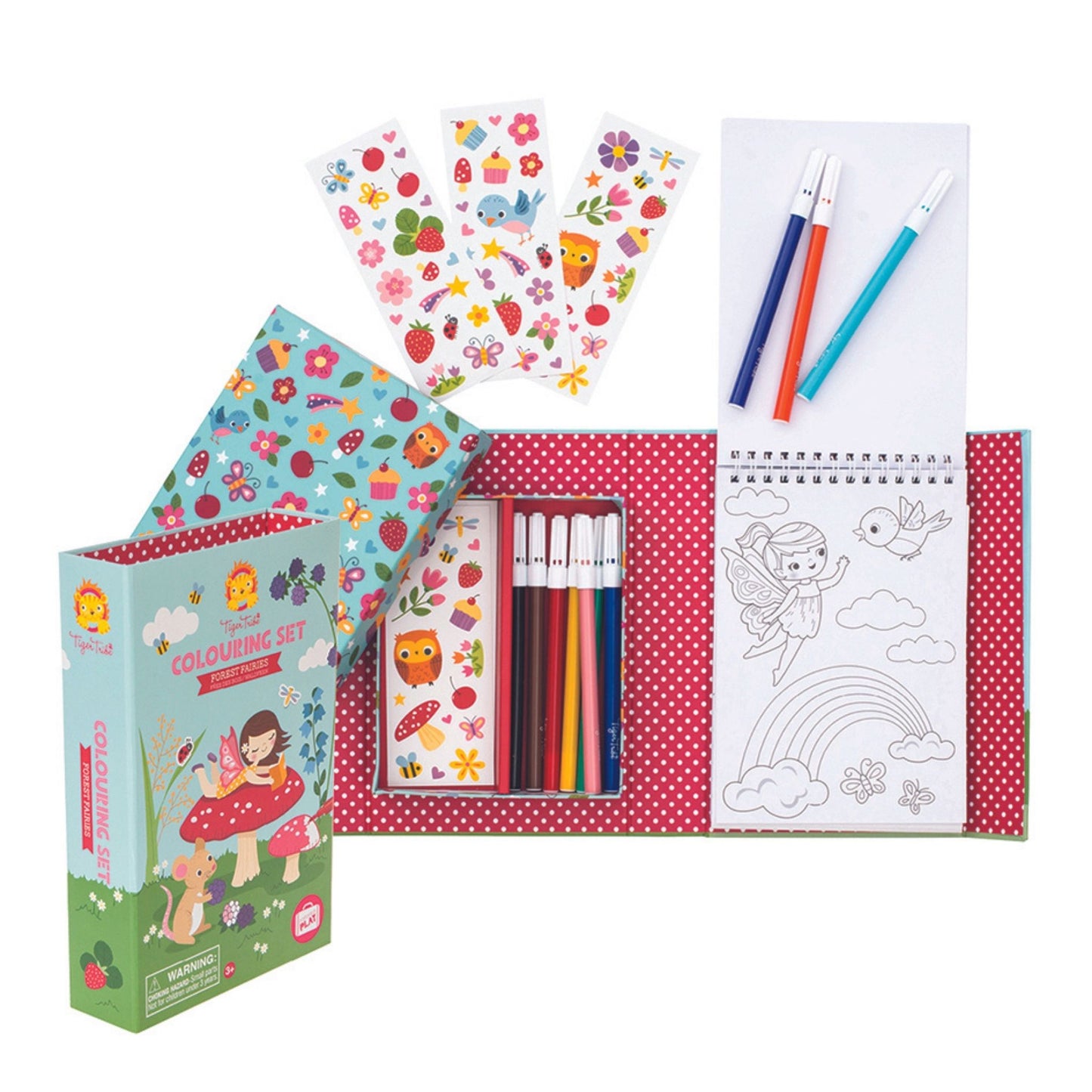 Colouring Set - Assorted Themed Activity Pack for Kids with Multiple Scenes