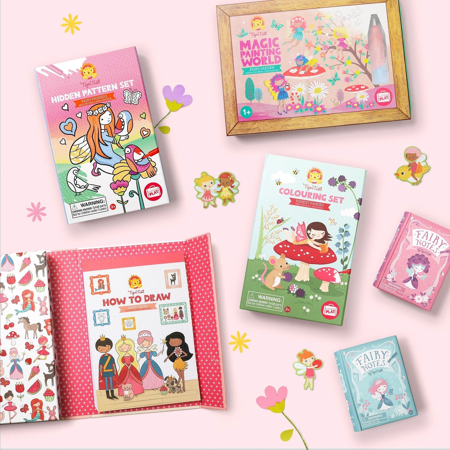 Colouring Set - Assorted Themed Activity Pack for Kids with Multiple Scenes