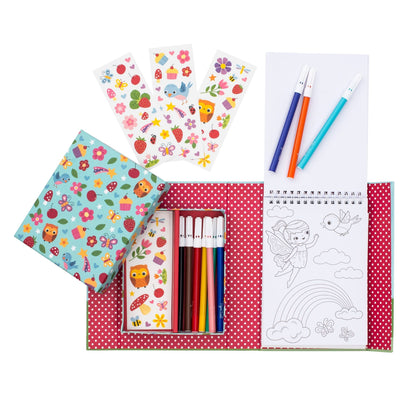 Colouring Set - Assorted Themed Activity Pack for Kids with Multiple Scenes