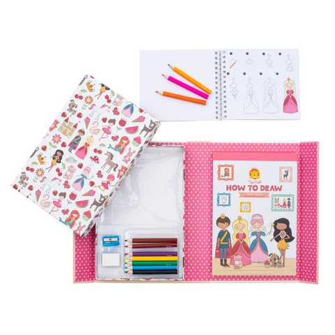 Tiger Tribe | How to Draw Fairy Tales Set | Pink | 3+ Years
