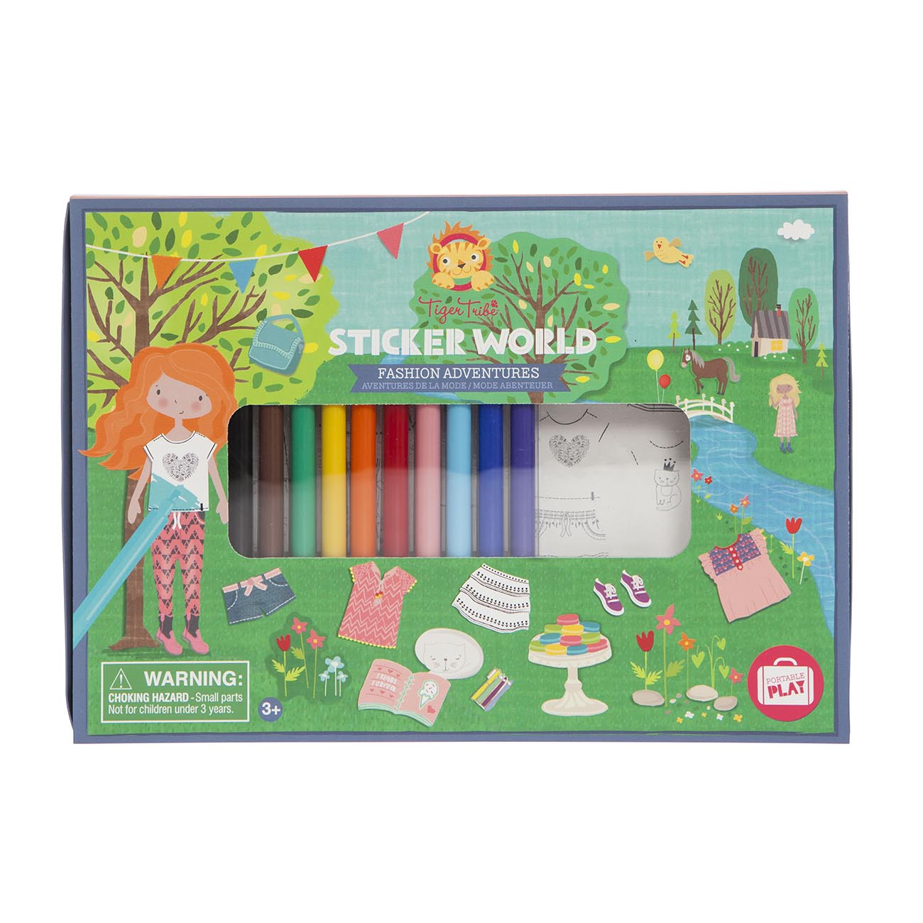 Sticker World - Fashion Adventures - Sweet Pea Kids