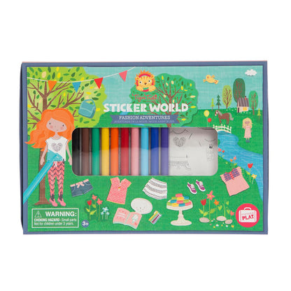 Sticker World - Fashion Adventures - Sweet Pea Kids