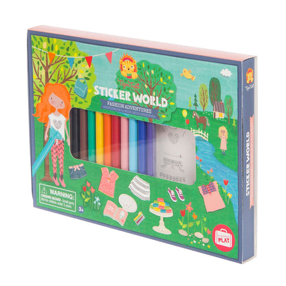 Sticker World - Fashion Adventures - Sweet Pea Kids