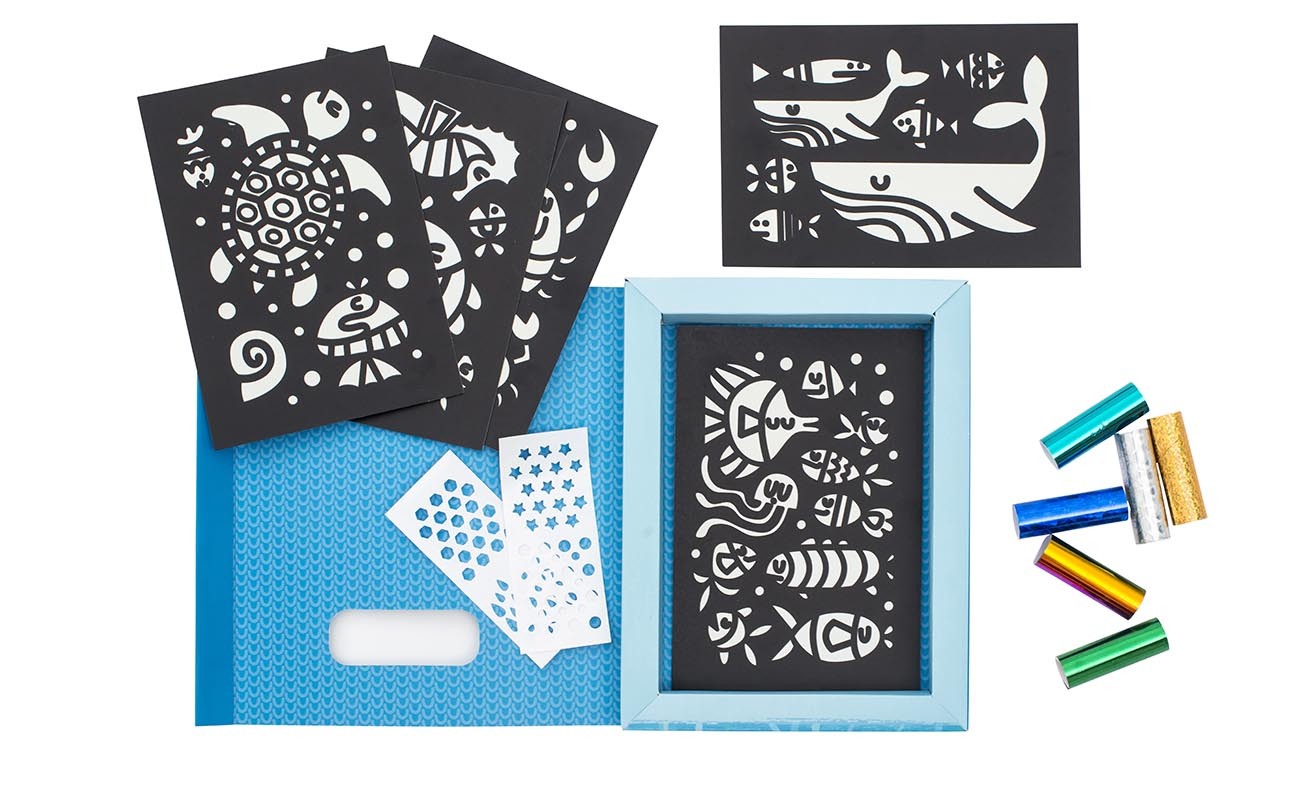 Foil Art - Under the Sea - Sweet Pea Kids
