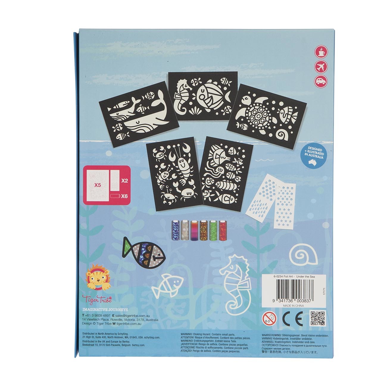 Foil Art - Under the Sea - Sweet Pea Kids